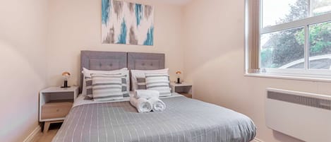 1 soverom, strykejern/-brett, wi-fi og sengetøy