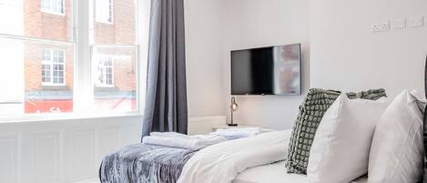 1 soverom, strykejern/-brett, wi-fi og sengetøy