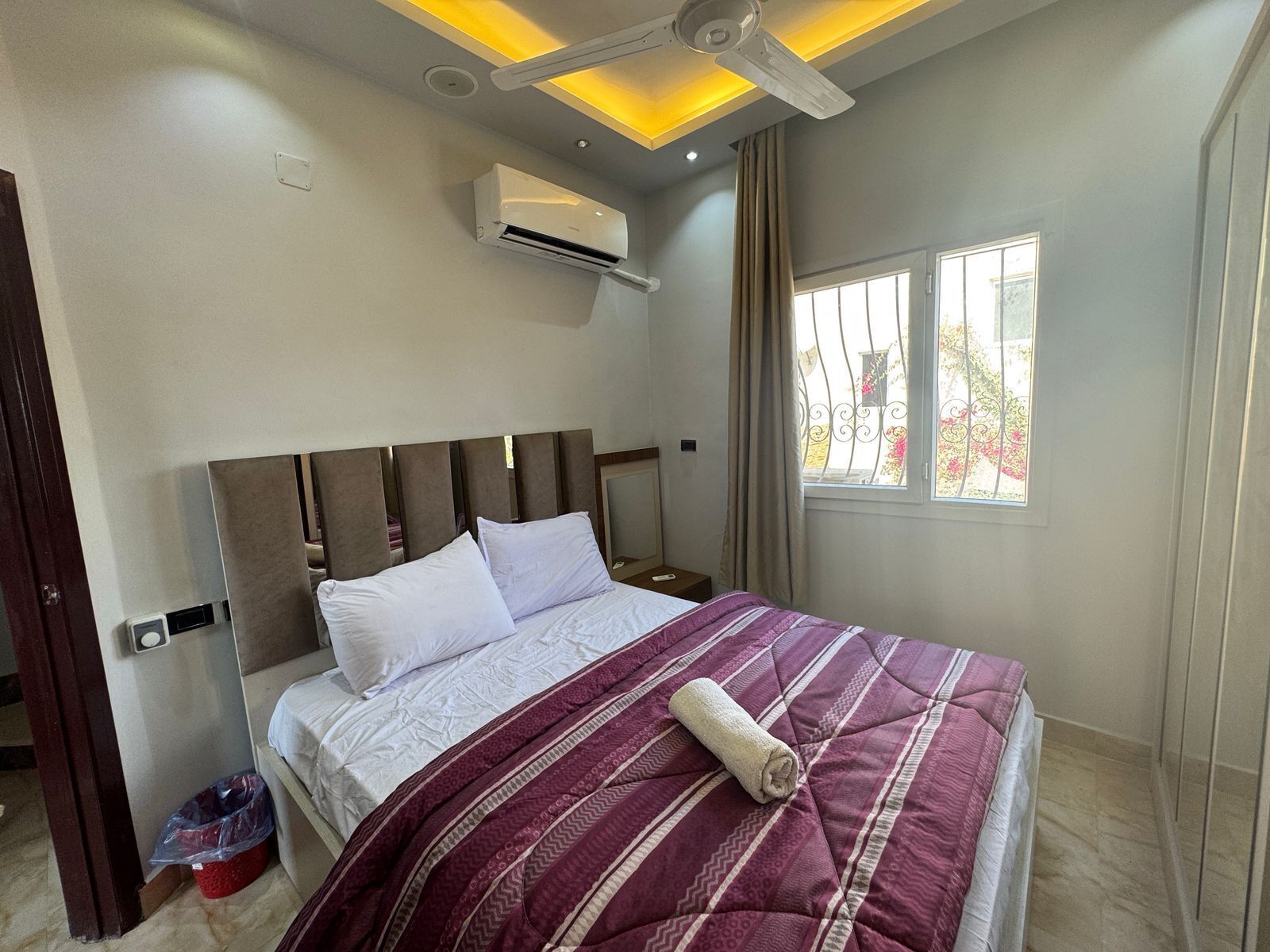 2 chambres, fer et planche à repasser, Wi-Fi, draps fournis