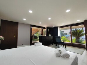 Appartement Confort, vue ville | 2 chambres, fer et planche à repasser, Wi-Fi gratuit, draps fournis
