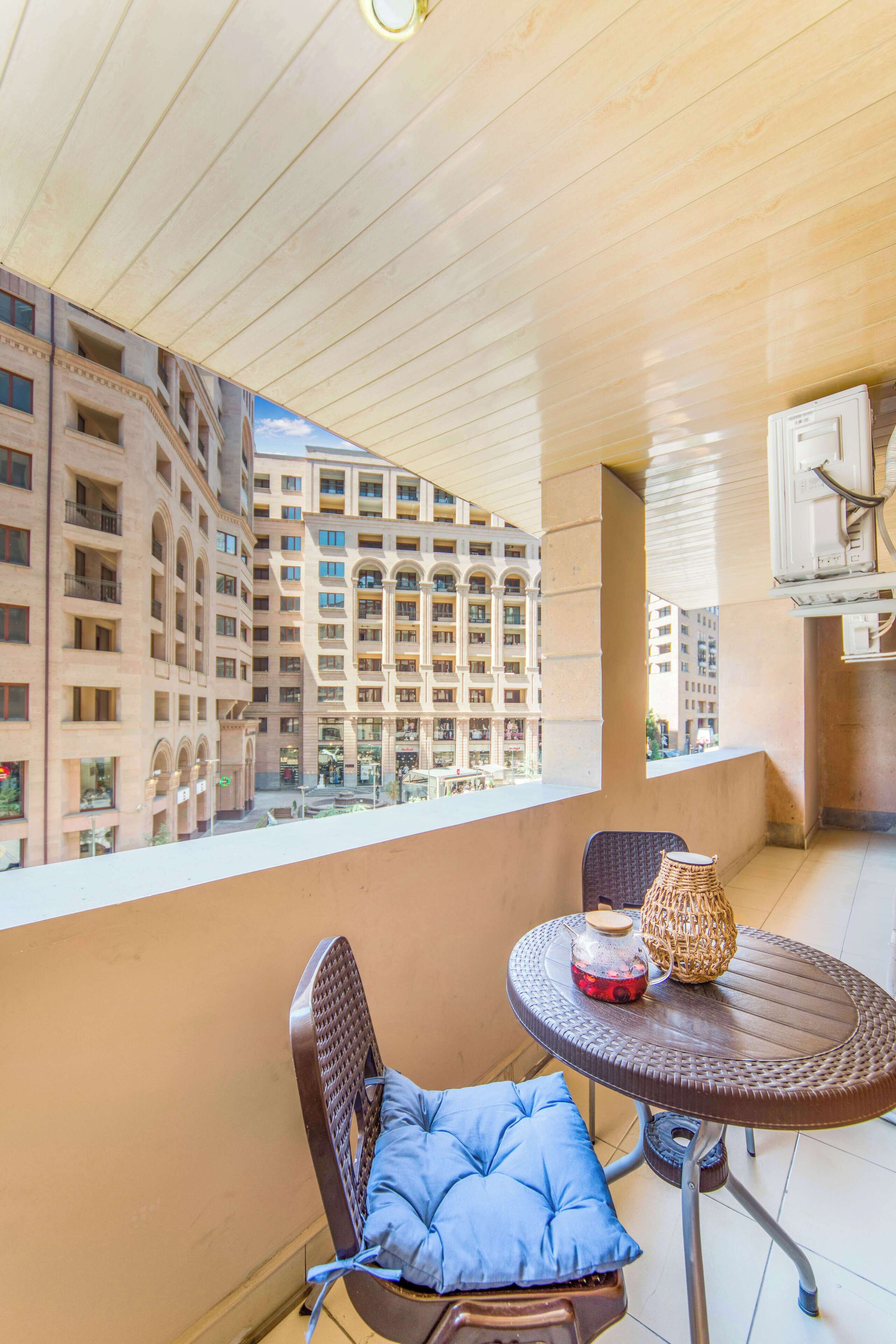 Familielejlighed - balkon | Balkon