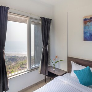 Appartement Classique, balcon, vue mer | Bureau, Wi-Fi gratuit