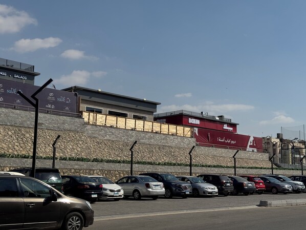 Third-party on-site parking