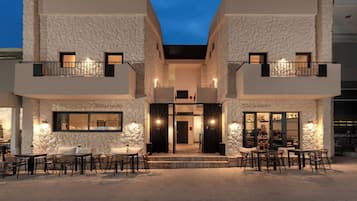 Front of property – evening/night