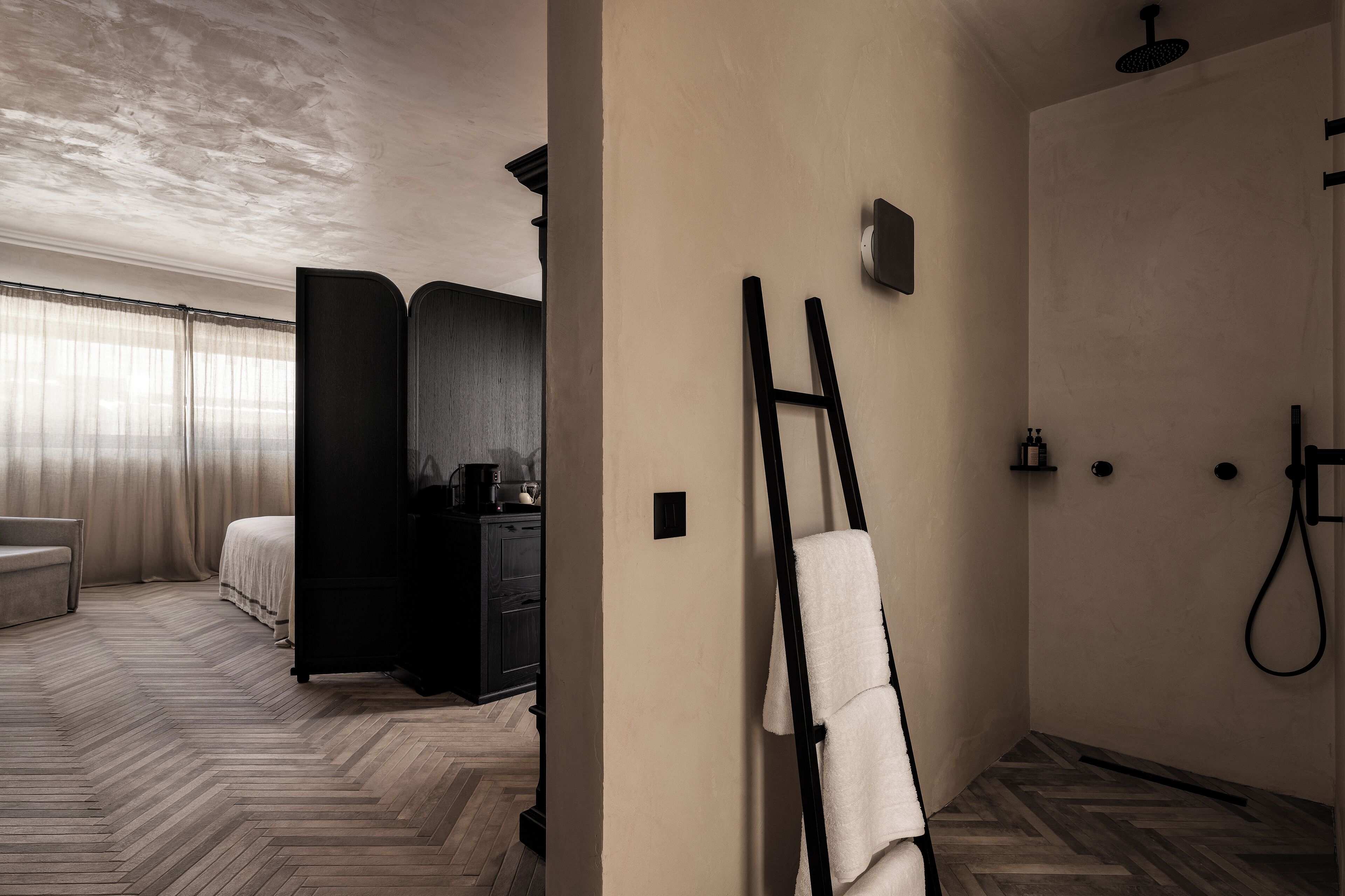 디럭스 스위트, 산 전망 | 욕실 | 샤워 시설, 헤어드라이어, 목욕가운, 슬리퍼