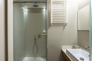 Shower, hair dryer