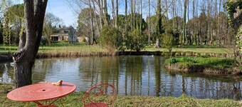 House on the banks of the Sorgue