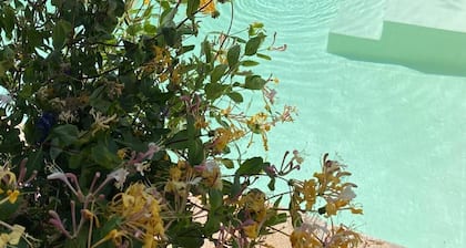 La casita del Ciprés - Encantadora casa p/7 con Piscina y jardín privado