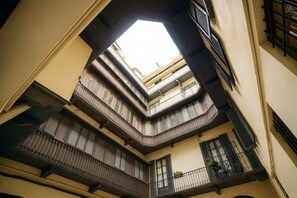 Deluxe Apartment, Balcony | Courtyard view