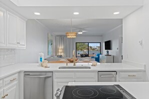 Condo, Multiple Beds (Shipwatch Riverside E104) | Private kitchen | Oven, toaster - Shipwatch Riverside E104 (Pensacola)
