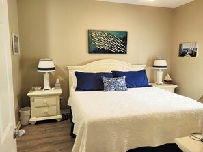 2 bedrooms, iron/ironing board, travel crib, free WiFi