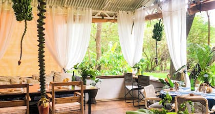 Travel+Leisure rated Terra-Cottage surrounded by Acacia Forest in Arusha