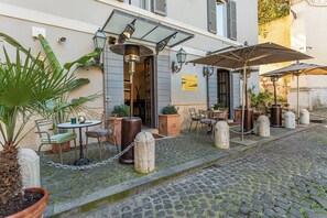 Façade de l’hébergement