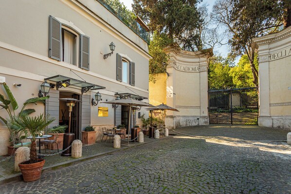 Façade de l’hébergement