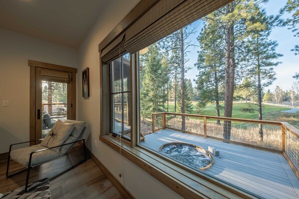 House, Multiple Beds, Hot Tub, Mountain View (Wilderness Club Cabin) | Terrace/patio