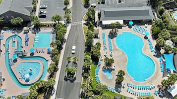 Indoor pool, a heated pool