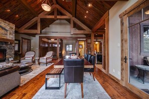 Chalet, Multiple Beds, Hot Tub, Mountain View (Wilderness Club Chalet) | Dining