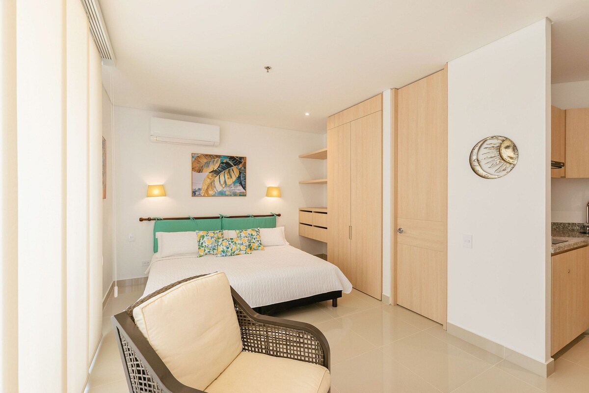 1 chambre, rideaux occultants, chambres insonorisées, Wi-Fi gratuit