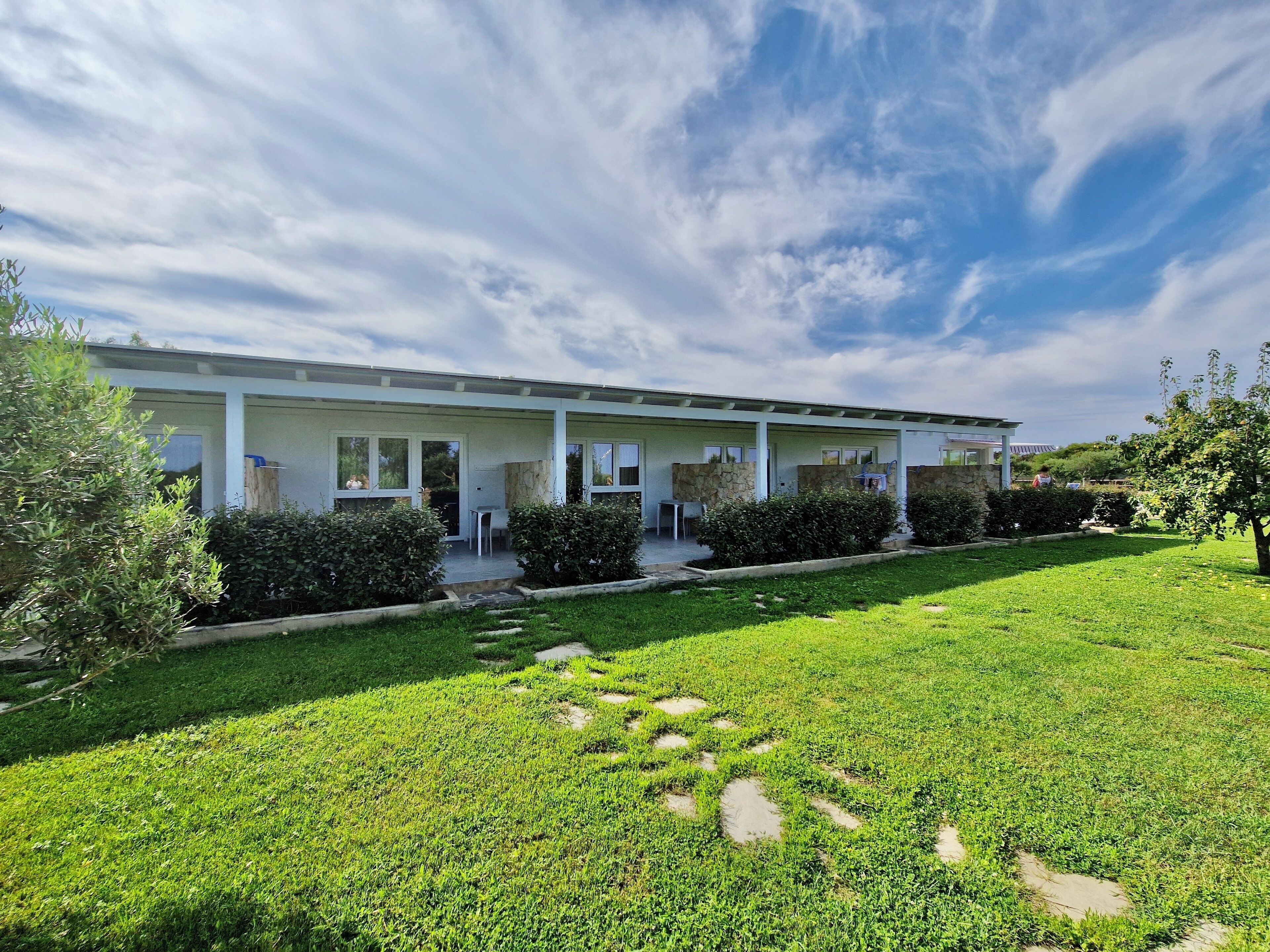 Fassade der Unterkunft