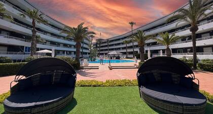 Apartamentos Palmera Beach frente al mar