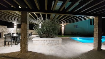 Alberca al aire libre