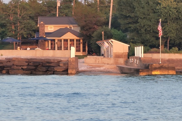 View from the lake