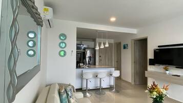 Apartamento, 2 habitaciones | Zona de estar