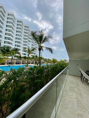 Appartement, 2 chambres | Terrasse/Patio