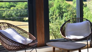 Dobbeltrom – comfort, hageutsikt