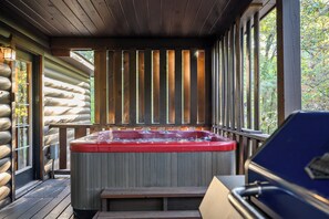 Baignoire à remous extérieure