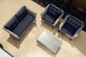 Terrace/patio - Chic City Living 1 bdrm Sunny Warm Close CBD (Christchurch)