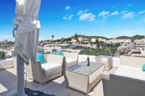 WHITE HOUSE : Charming & spacious Villa, Big terrace with sea & mountain views .