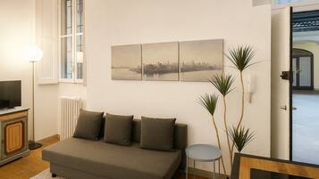 Apartment, Terrasse | 1 Schlafzimmer, kostenloses WLAN