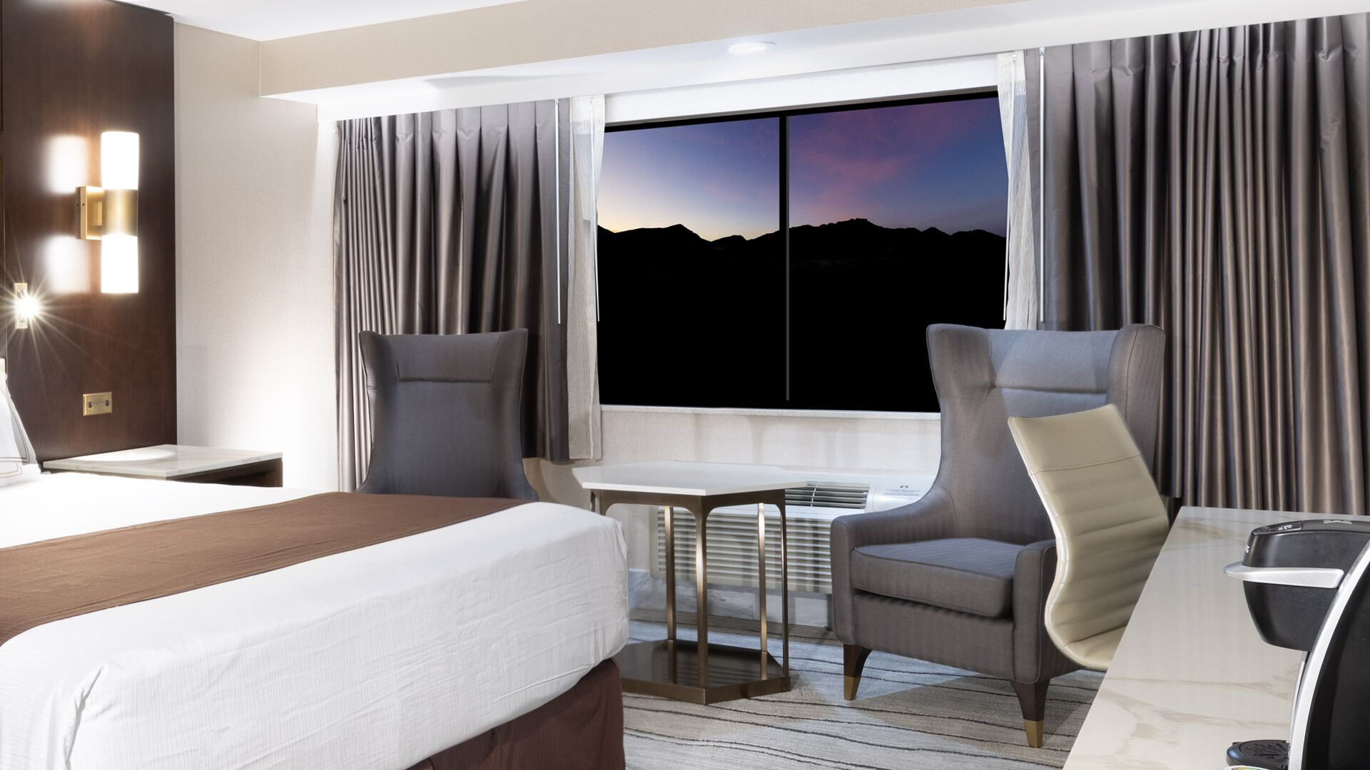 In-room safe, blackout curtains, iron/ironing board, free WiFi