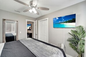 2 soverom, strykejern/-brett, wi-fi og sengetøy