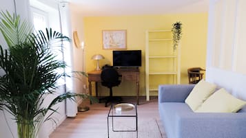 Appartement Supérieur, vue ville | Coin séjour