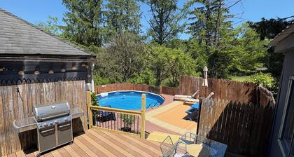 Charming 3-bedroom house with a Pool, WiFi, AC 5 minutes from the Dreams Park