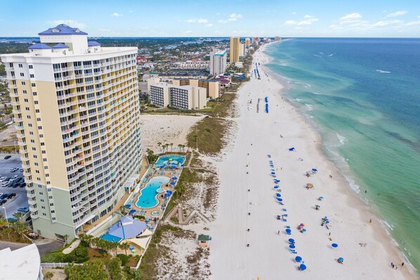 On the beach - New Listing Tiki Tides @ Boardwalk Resort Unit1406 Gulf Front (Panama City Beach)