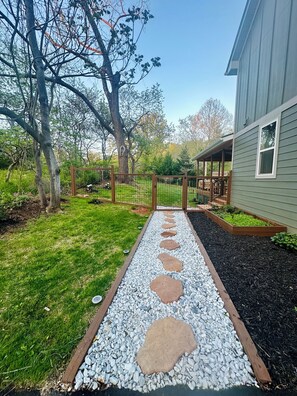 Enceinte de l’hébergement