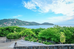 Blick von der Unterkunft