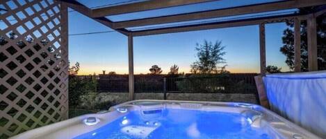 Idromassaggio all'aperto