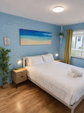 1 bedroom, iron/ironing board, Internet, bed sheets