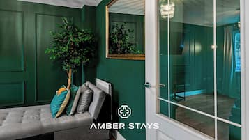 5 bedrooms, iron/ironing board, travel crib, WiFi