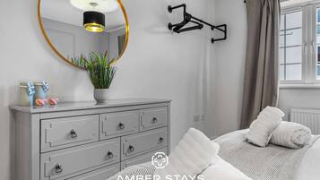 5 soverom, strykejern/-brett, reiseseng for barn og wi-fi