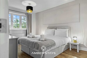 5 bedrooms, iron/ironing board, travel crib, WiFi