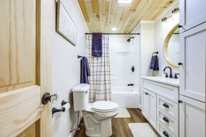 Hair dryer, towels