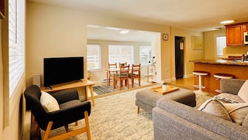 Smart TV, books, video library