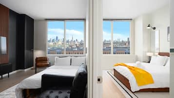 1 bedroom, desk, WiFi