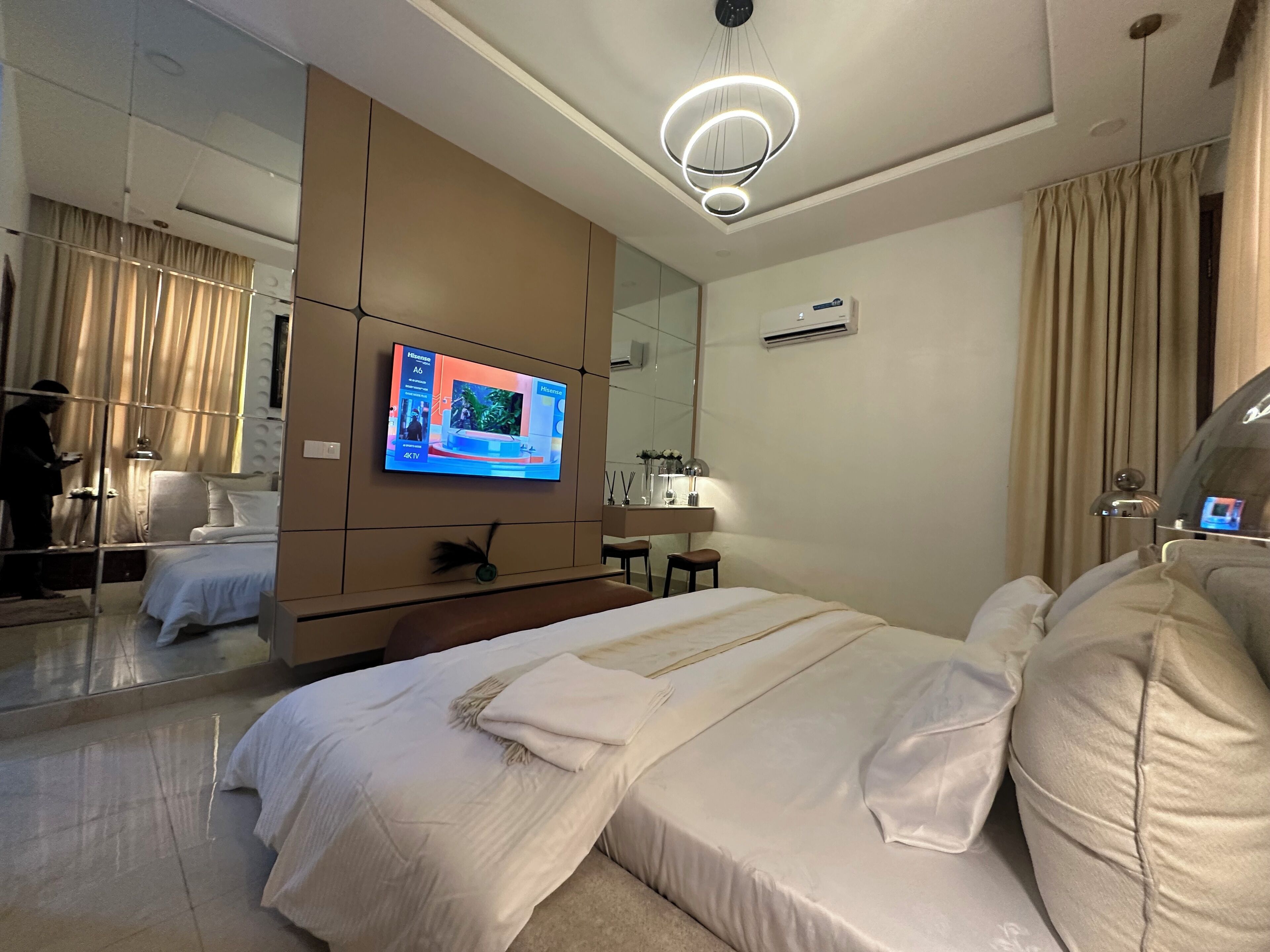 2 quartos, ferros/tábuas de passar roupa, Wi-Fi