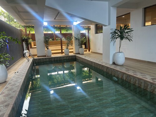 Cozy 2-bedroom apartment in fantastic Lekki with WiFi and fitness room RM D3